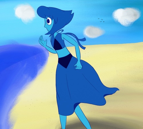 a lazy background feat. lapis lazuli