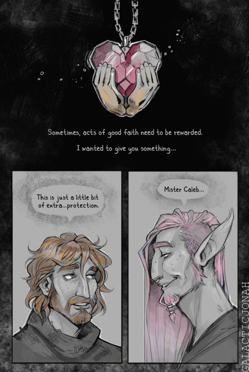 galacticjonah-dnd:   Wanted to draw more, dig deeper into those feelings but my batteries are empty so that’ll have to do.   I love those two so dearly, I hope they talk muuuuuuch much more. Please?  ___________ Caduceus & Caleb from Critical Role
