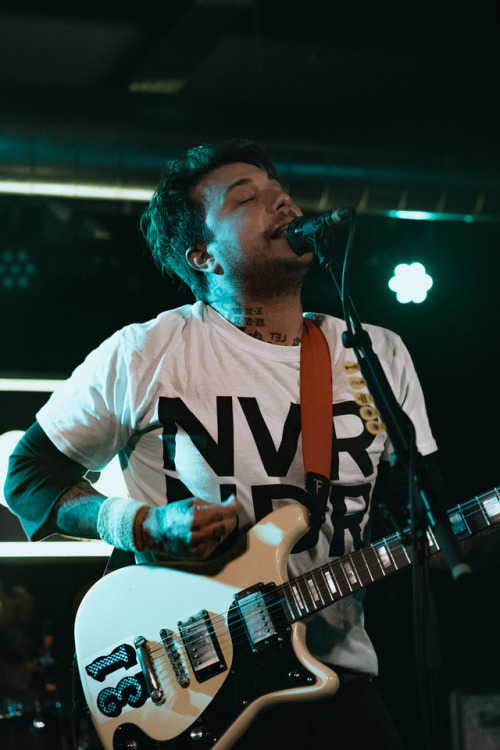 callmeblake: Frank Iero and The Patience at The Garage, Aberdeen, Scotland, United Kingdom - Octob