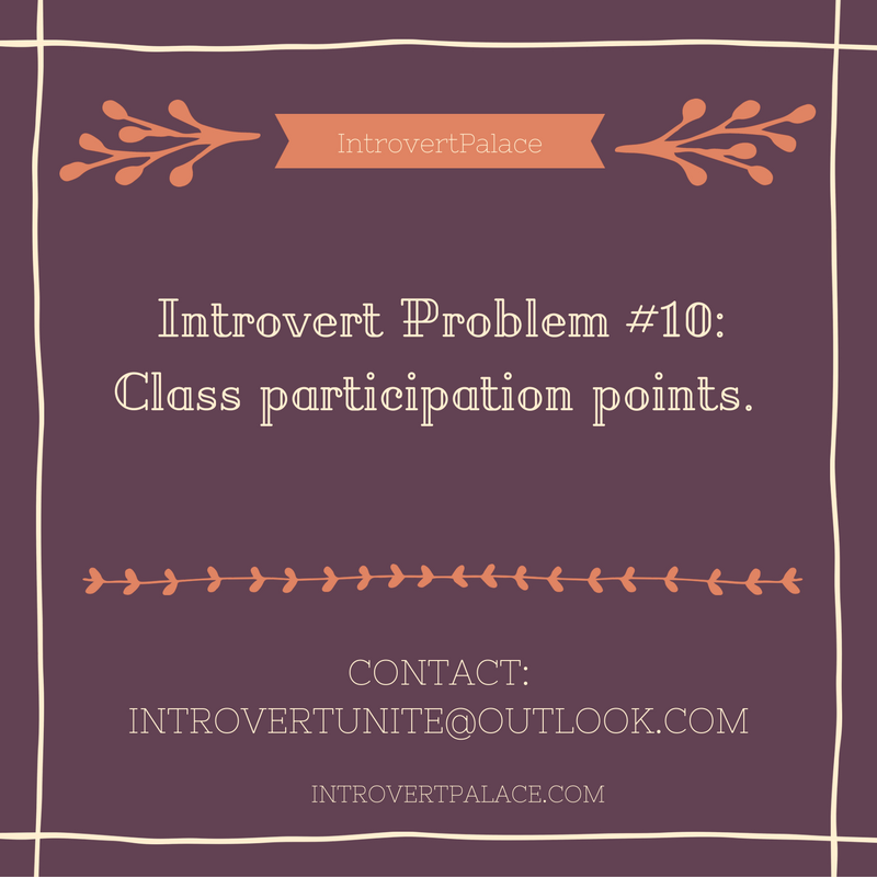 introvertunites:  Which of these do you relate to?  