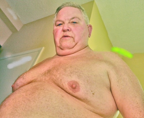 skinnyfatboy: Gorgeous Grandpa!! Love those boobs & nipples!