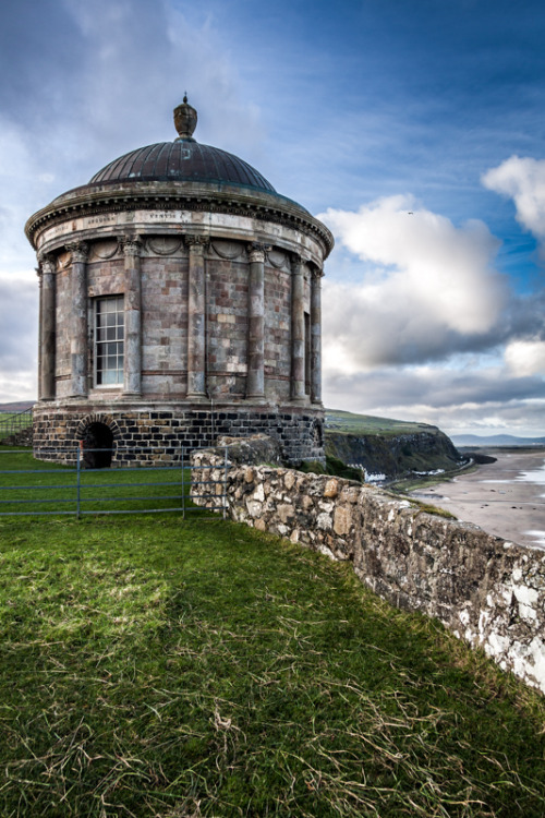 Mussenden Temple, Northern Ireland© 2016 Balint Hudecz, please consider supporting the blog here