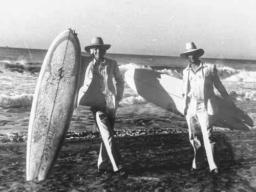 equatorjournal:Dave Hollander &amp; Tom Curtiss, El Salvador, 1973.