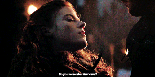 lannistere:  “We’ll go back to the cave,” he said. “You’re not going to die, Ygritte. You’re not.” 