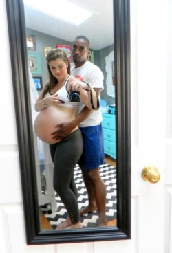 This is the way all white women should be…pregnant