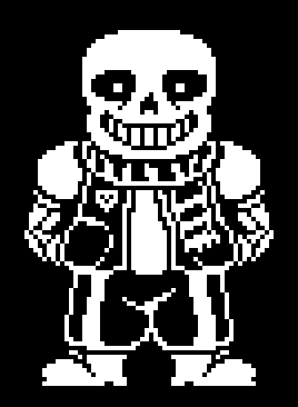 Made a quick IF Sans battle sprite i hope you guys - Undertale: Inverted  Fate