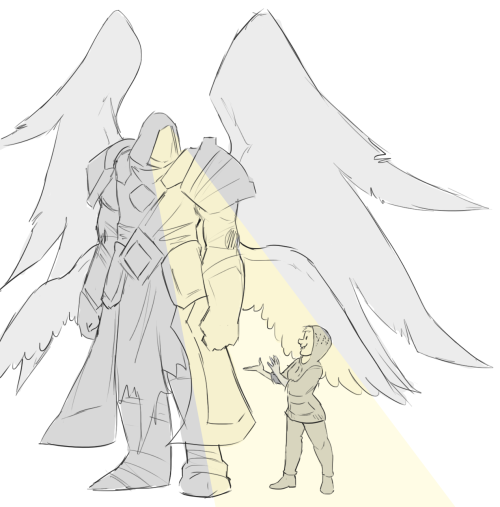 Just So You All Know, This Is How Tall I Hc Lucien To Be When Compared To The Human.