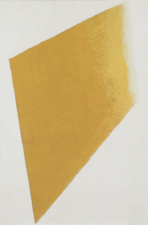 Kazimir Malevich - Suprematist Painting (Yellow Plane in Dissolution), 1917-18