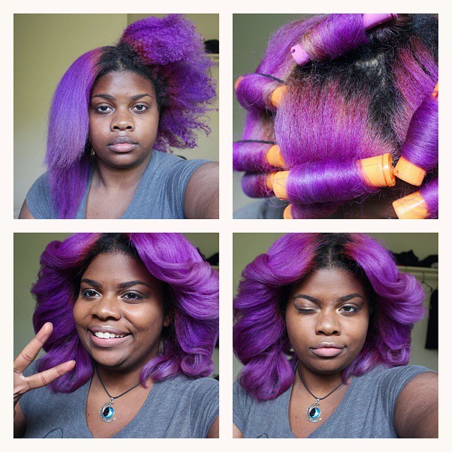 proteinpills:  shantrinas:  My hair thinks I’m a flower apparently. #me #naturalhair
