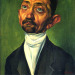 visual-sandwich:Albert Birkle (German, 1900-1986) - Mr Spindler - 1921 - Oil on canvas