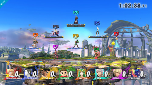 Waiting for Smash 4: day 497 Days until US Wii U Release: 27 Last night, a new 8-player battle mode 