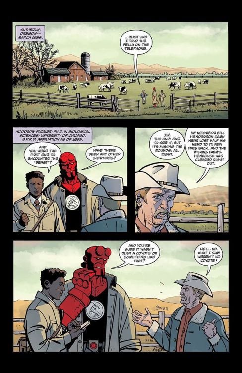 hannabarberabooks:  Hellboy and the B.P.R.D.: 1955– Secret NatureA missing group of teens in O