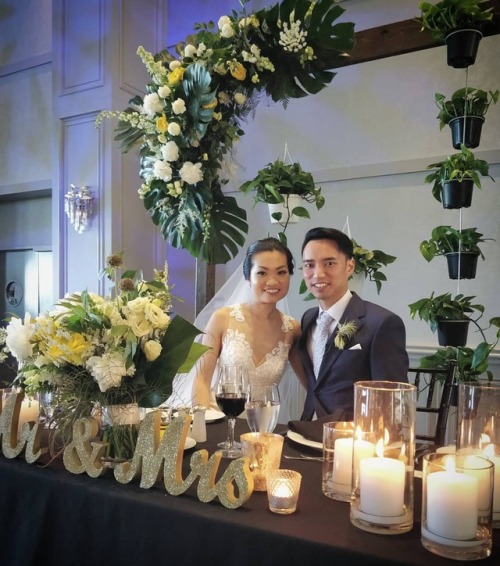 @blushandbloom, we loved all the decor you created for our wedding! - A huge thank you to @tessadawn