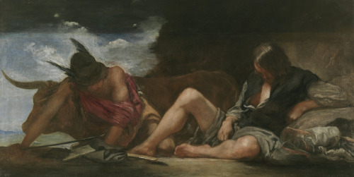 Mercury and ArgosDiego Velázquez (Spanish; 1599–1660)ca. 1659Oil on canvas Museo Nacional del Prado,