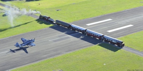 sharethyknowledge: Gisborne Airport- An active Railway track on an active Runway! Gisborne Airport i