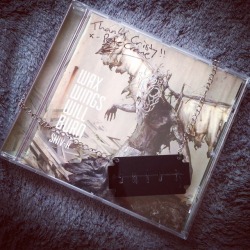 Just Got A Shiv-R Razor Necklace And An Autographed Album *-* So Luvly *-* #Emo #Shivr