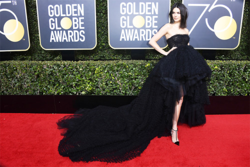 Kendall Jennerattends the 75th Annual Golden Globe Awards at The Beverly Hilton Hotel on January 7, 
