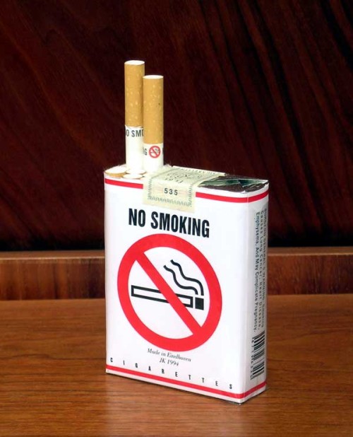 1109-83:John Körmeling, New Brand, 1994&ldquo;The prohibition of smoking is turning into a commercia