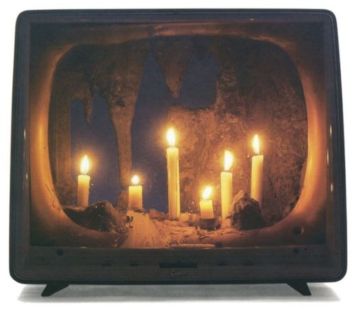 urozean:Candle TV by Nam June Paik