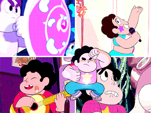 proudgem:graffititracers:Steven Universe {insp} The original characters! I will love them foreve