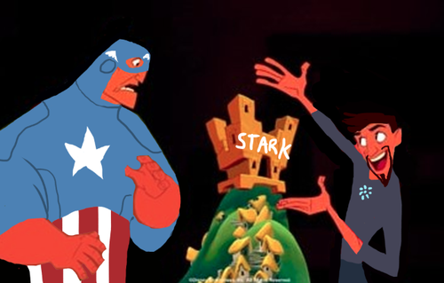 breelandwalker:  allthingshyper:  aceofgeeks:  I have no words that could possibly make this any better.  Dear god Disney please do this  The Avenger’s New Groove 