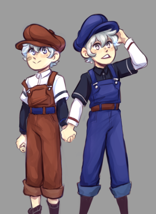 noxstrages:Baby Submas!Headcanon that they were paper boys when they were little, to earn some money