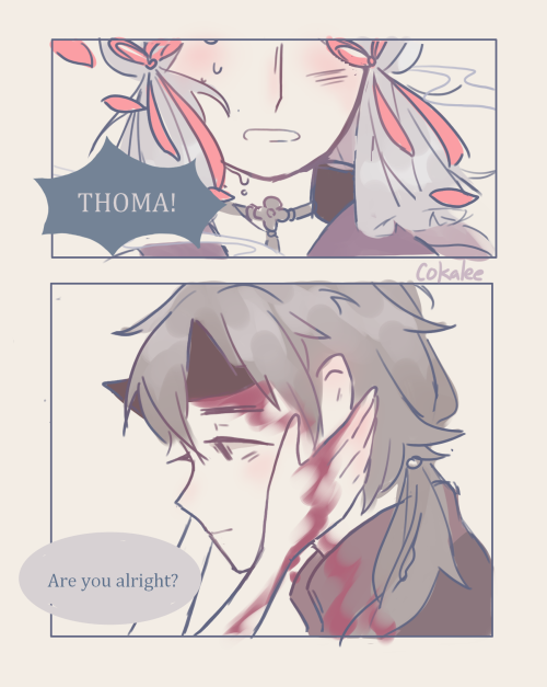 Do I know you?- - -So if Thoma got his vision because he wanted to protect Ayaka, then if he lost hi