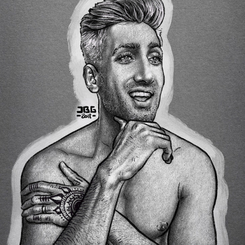 Tan France of the #fab5 from Netflix’s “Queer Eye” reboot, 2018.Original pic by Maxwell Poth.https:/