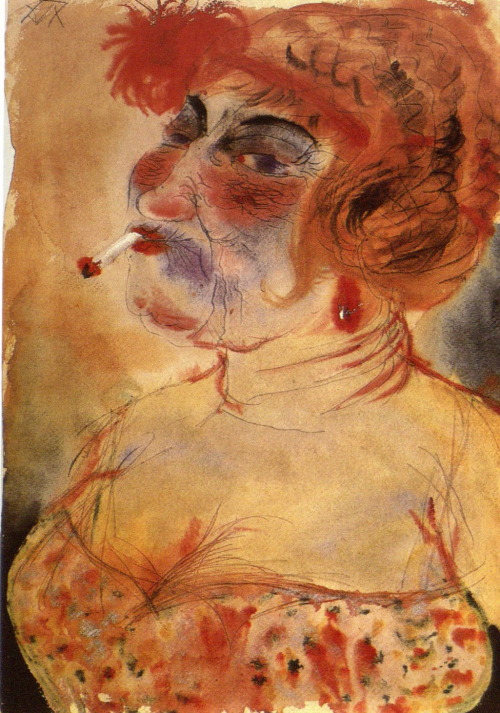 german-expressionists: Otto Dix, Puffmutter (Brother Mother), ca. 1923