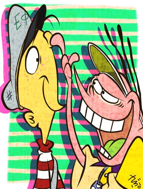 Cartoons? Yeah, I post those