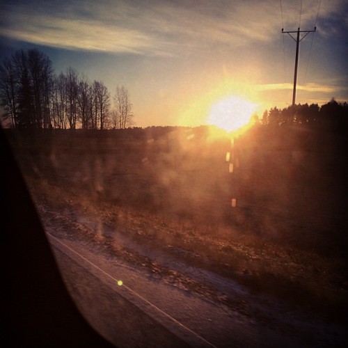 samikoivistoblog:  👌 #sun #landscape #nature #december 
