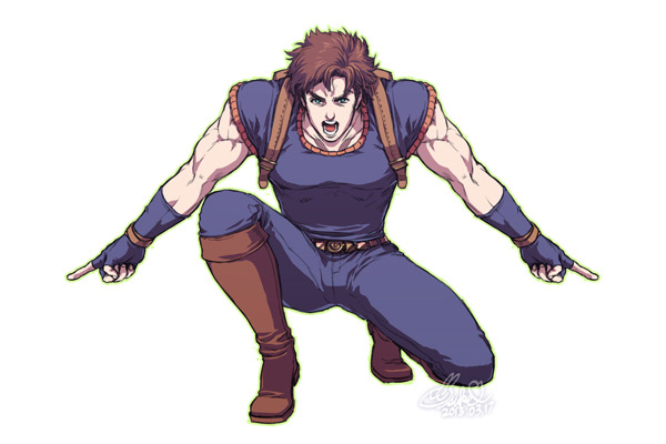 yoidoreusagi:ジョースター特戦隊ッッ!!THE JOESTAR FORCE!!
