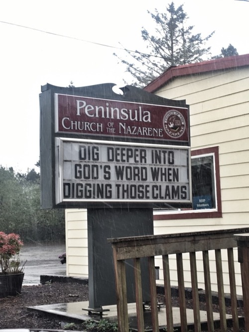 honeydrinker: extremely specific church signs porn pictures