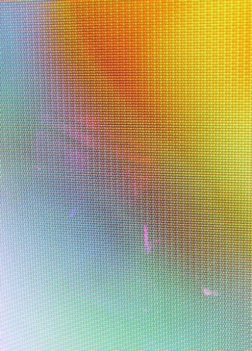 aestheticgoddess:  ‘Studies in Broadcast Colour’ by The Island Continent is an exploration into the way colour is rendered and translated through the red, green and blue channels of obsolete Cathode Ray Tube or CRT television sets. These were taken