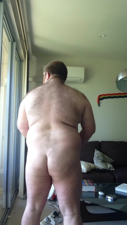 cutecubs:  chubly:  chubbyazooz:  stockycubaus:  I took some selfies because I did promise butts. I’m also answering questions, because why not?  Lovely and spankable  Beautiful!  Big young chub bear, hot cock, ball sack, and big rump 