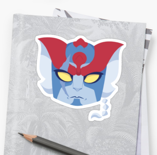candyfoxdraws:Last week I’ve started a RedBubble shop which will be VERY Galra-centric (Paladins art