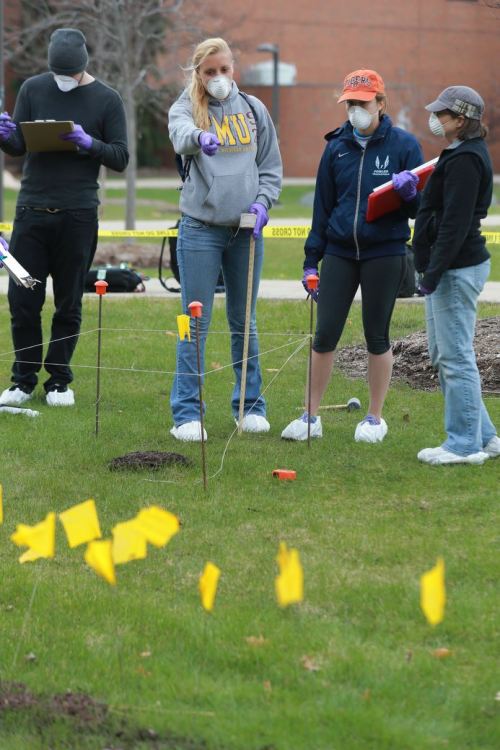 cmuniversity: CMU students were given a chance through a forensic anthropology class to investigate 