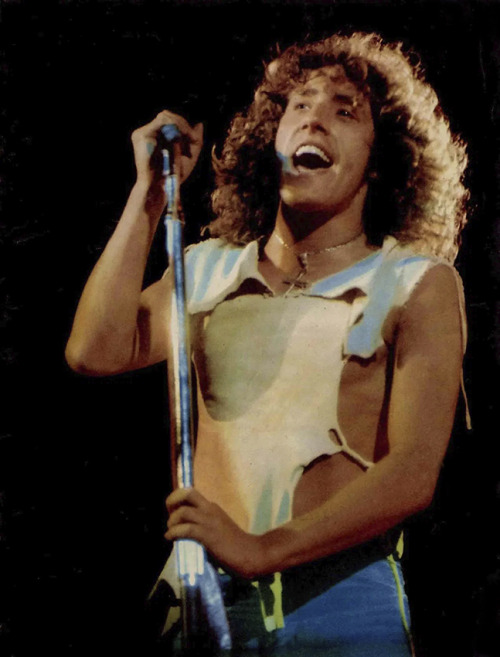 The Who, Roger Daltrey, poster from german magazine POPFOTO 1974