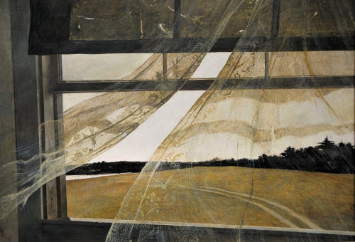 existential-celestial:Andrew Newell Wyeth: Wind from the Sea, 1947; Squall, 1986; End of Storm, 1967