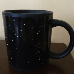 superantennae:  Coffee cup that fills in constellations with heat. 