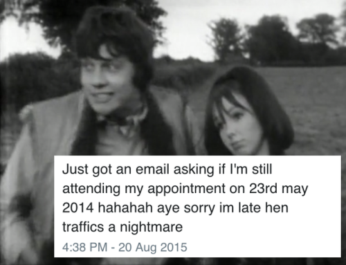 keatulie:Jamie McCrimmon + Scottish Tweets. turns out the last one is actually by a person from Nort