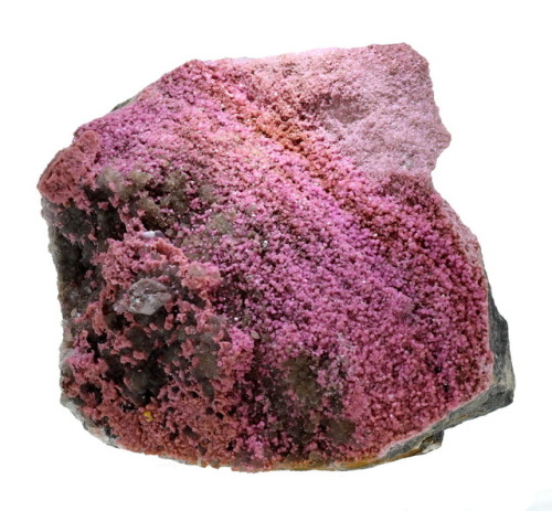 Spherocobaltite with Calcite and Quartz - Star of the Congo Mine, Lumbashi, Katanga, Congo