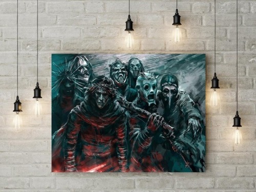 SlipKnoT painting