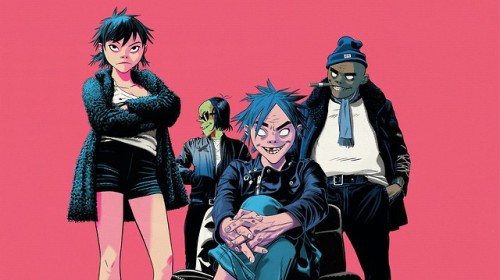 thezodiack:Gorillaz by Jamie Hewlett