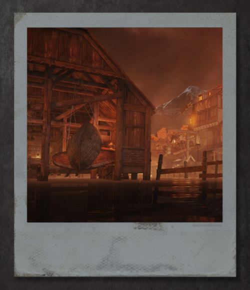 Wolfenstein - Old Blood - Village In Fire