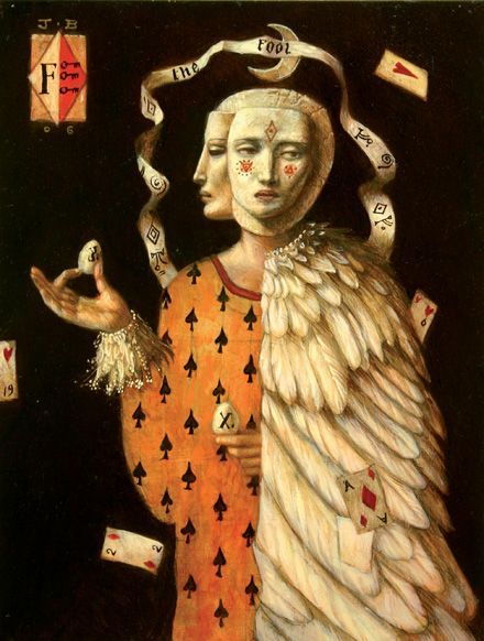 alinsudemonpleingre: Jake Baddeley  Tarot card, The Fool.  