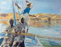 thunderstruck9:  Max Slevogt (German, 1868-1932), Seeräuber [Pirates], 1914. Oil on canvas, 73.5 x 95 cm.via amare-habeo