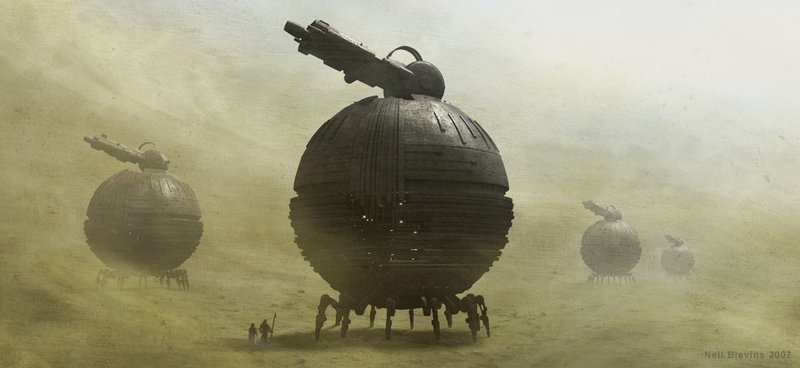 roguetelemetry:  (via ArtStation - Planetary Defense, Neil Blevins) 