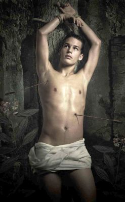 themalenudityinart:  Anthony+Gayton+-+St.+Sebastian