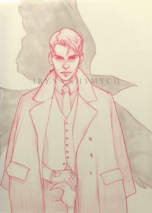 lbardugo: irynakhymych: I had to sketch Kaz today - I just HAD to! Six of Crows by @lbardugo Oh I LO